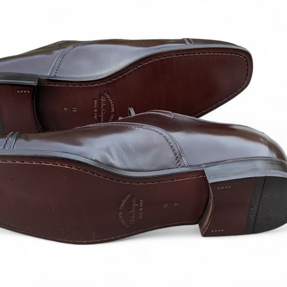 Ferragamo Mens Shoes Size 13 D New With Box - Picture 5 of 5